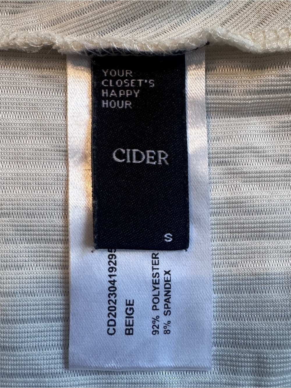 Cider Small Textured Button Front Collared Vest Top Boho Y2K - Picture 3 of 4
